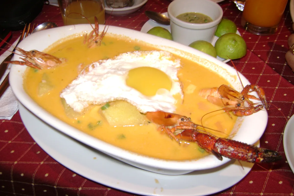Chupe de camarones: receta peruana